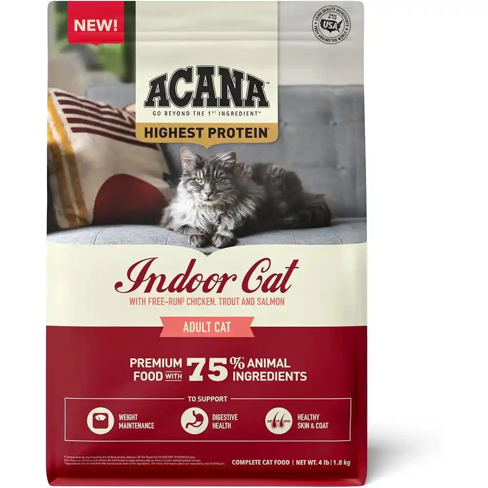 Acana Cat Indoor GF High Protein 4-lb