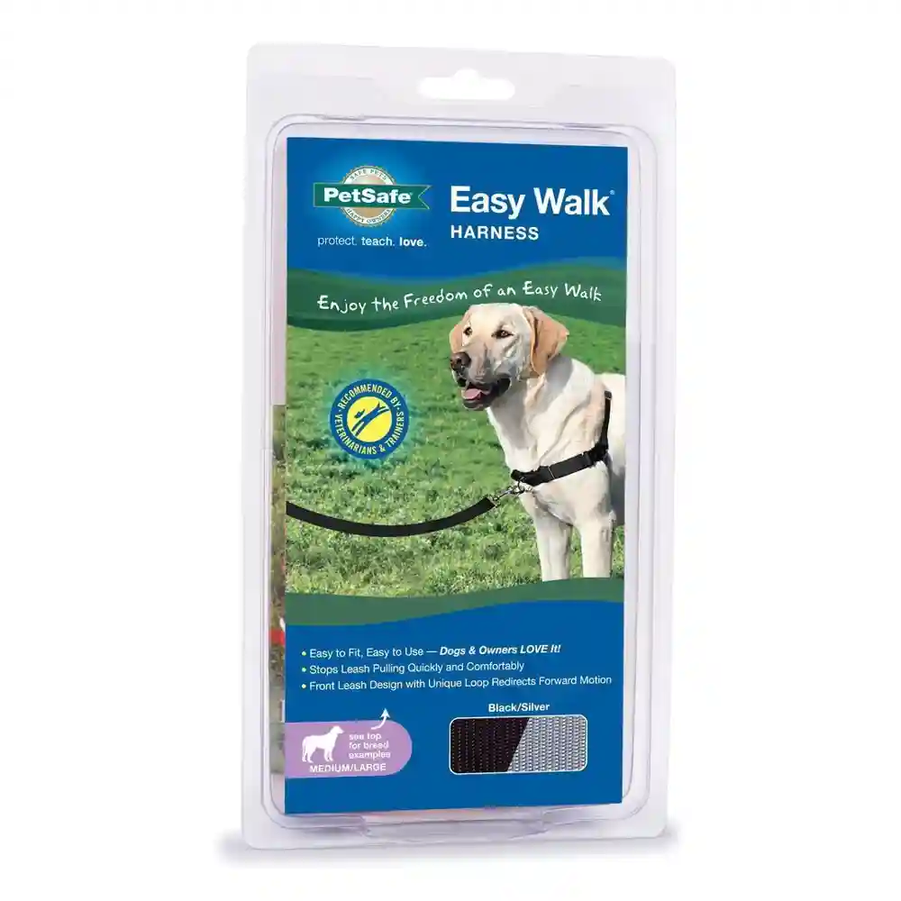 Easy Walk Harness M/L Black