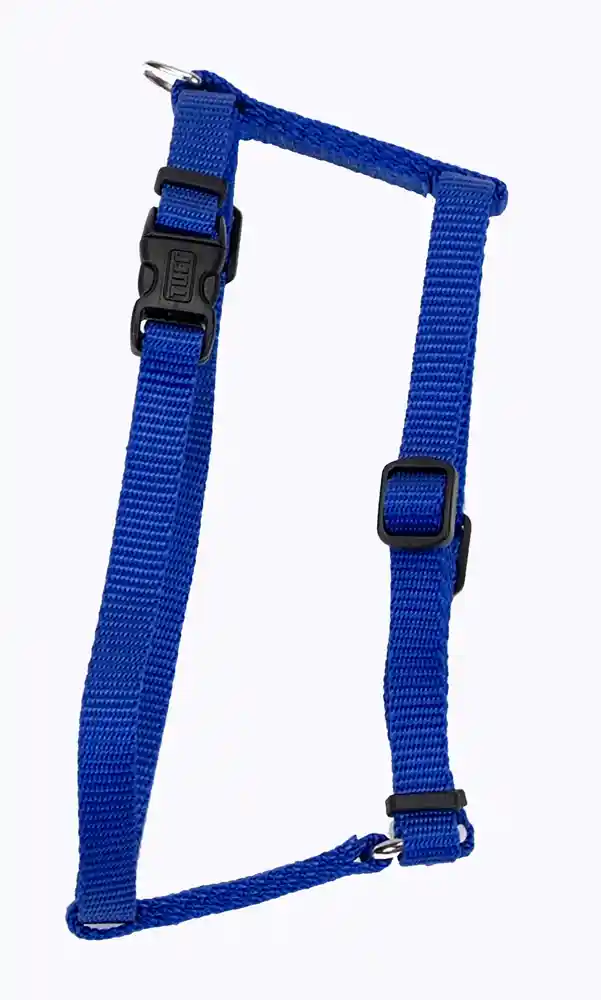1" Std Adj Harness Blue