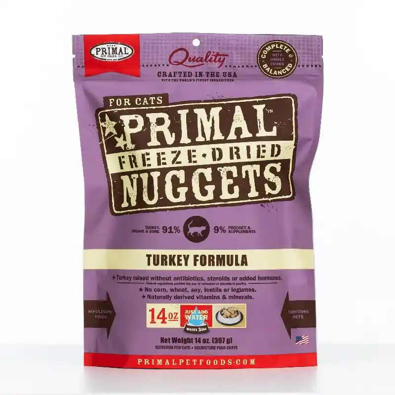 Primal Feline Frz Dry Turkey 14oz