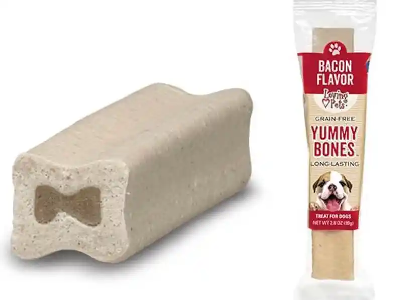 DOLLAR YUMMY FILLED BONE BACON 2.8oz