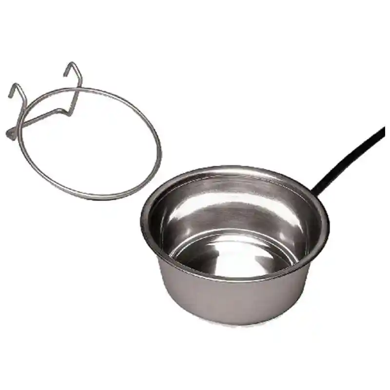 Stainless Steel Heated Pet Bowl 1qt