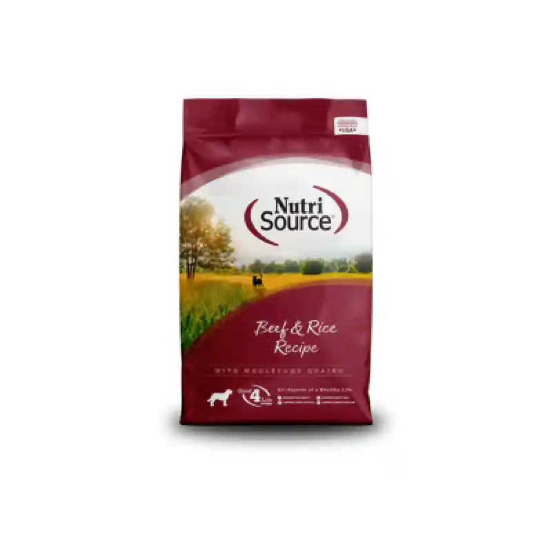 Nutrisource Dog Beef & Rice 4#