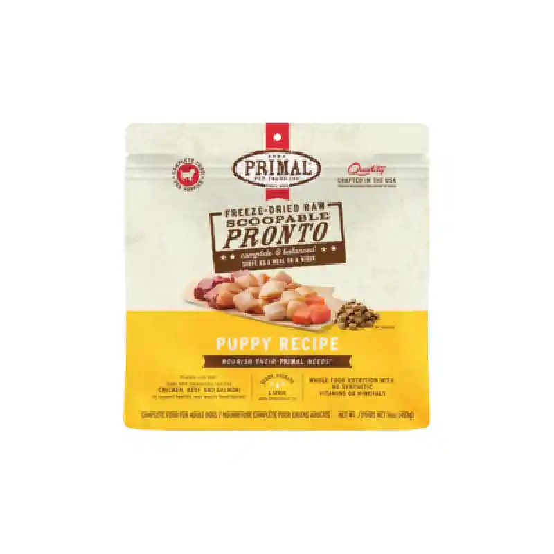 Primal Puppy Pronto FD Chicken/Salmon 16oz