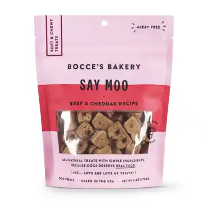 Bocces Soft Chewy Say Moo 6oz