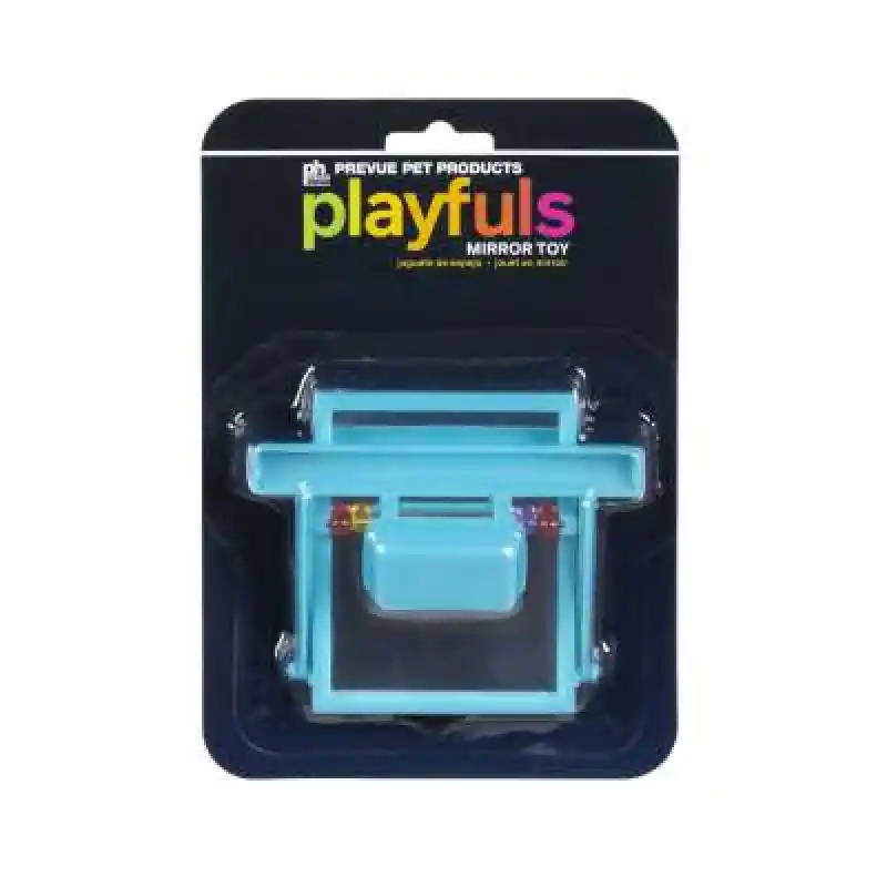 Birdie Basics Perch Mirror W/beads
