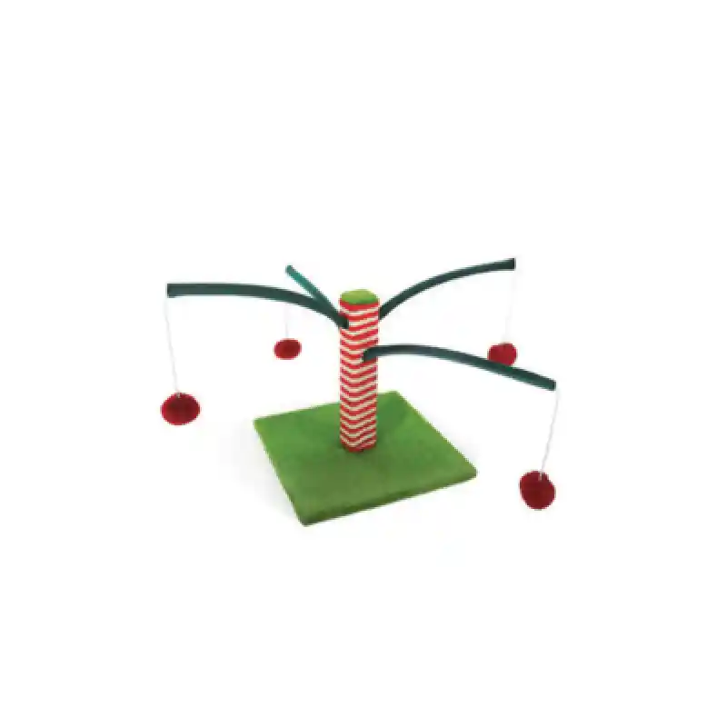 Bouncy Elf Scratcher With Toys
