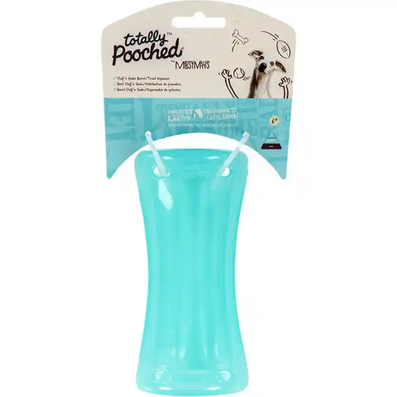 Totally Pooched Stuff N Shake Barrel Teal