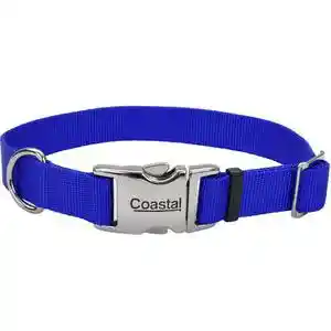3/4" Metal Bkl Collar Blue