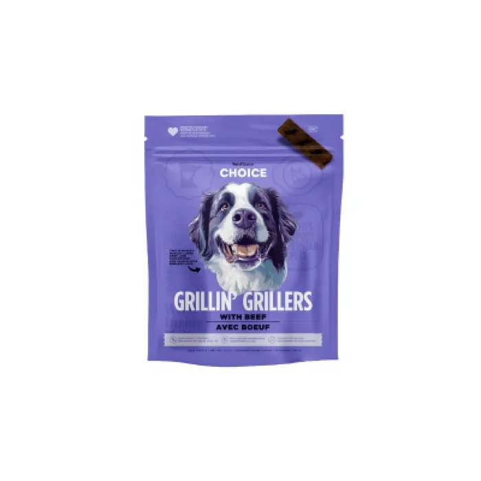 NS Choice Grillers Beef Dog Treats 12oz