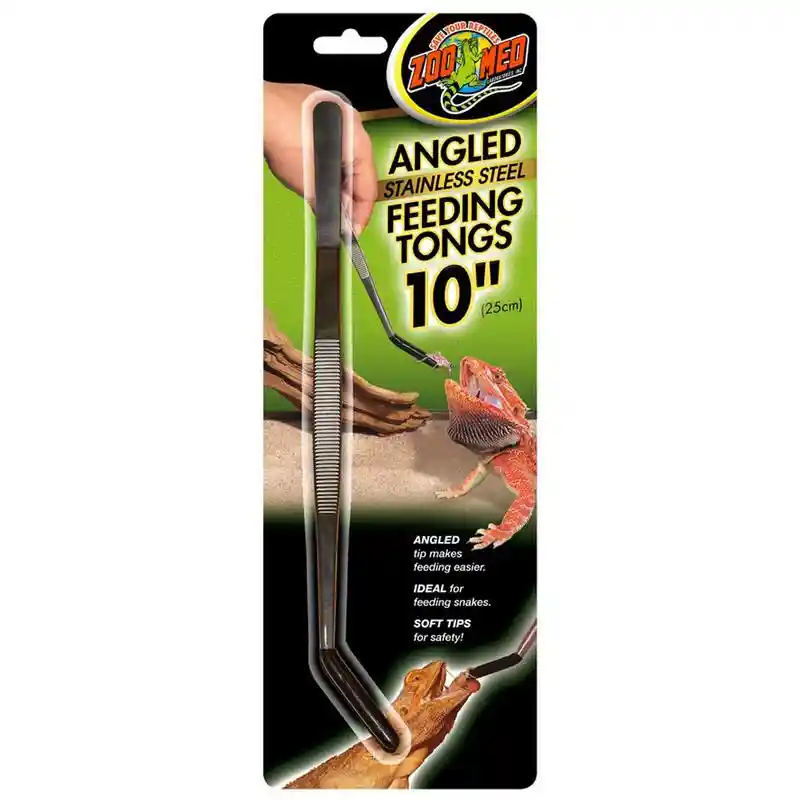 Zml Feeding Tongs Ss Angled