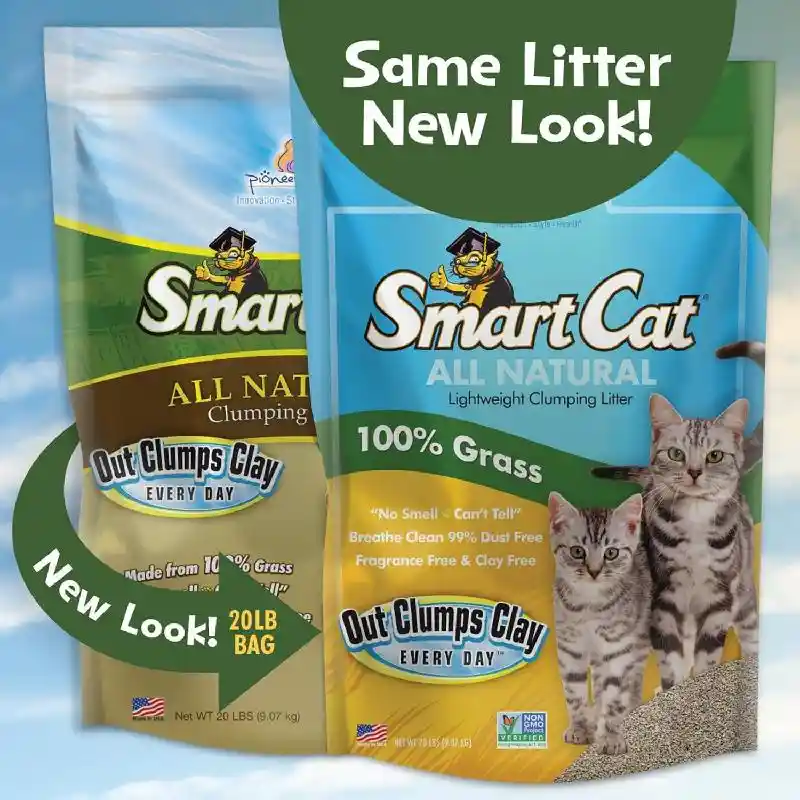 SmartCat All Natural Clumping Litter 20lb