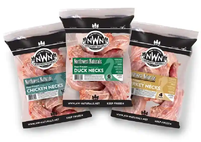 Nwn Fzn Raw Chicken Necks 1.5#