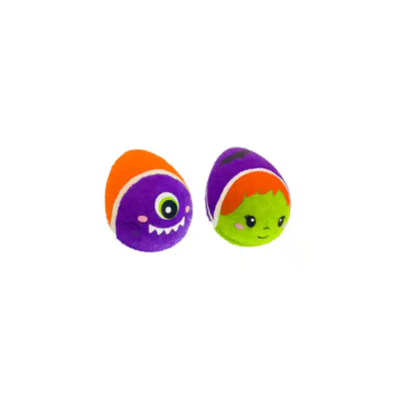 KONG HALLOWEEN 2pk Med Airdog Squeaker Egg