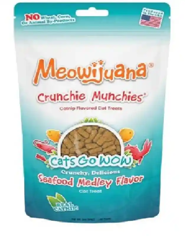 Meowijuana Treat - Crunchie Munchie Sea Medley 3-o