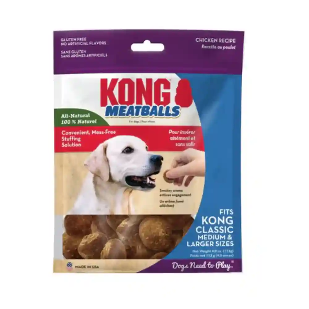Kong Meatballs Chicken 4 oz