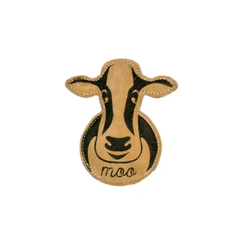 3t Natrl Leather Cow W/ Sqkr