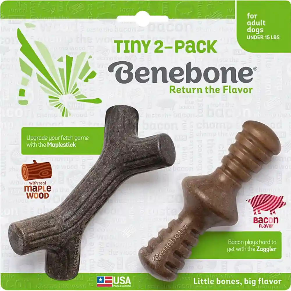 Benebone Tiny Stick/Zaggler 2Pk