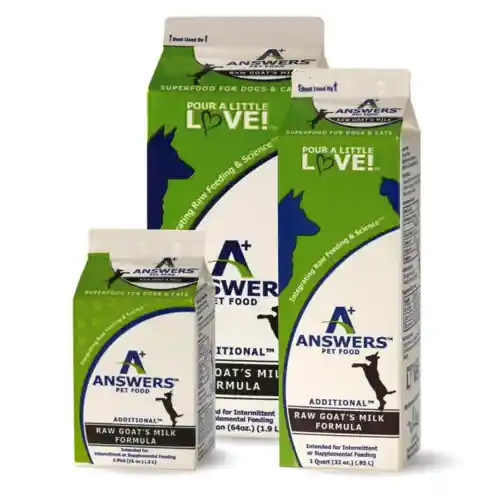 Answers Additional Raw Goat Milk 64oz