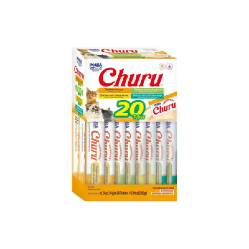 Inaba Churu Ckn Asst Box 20/.5z