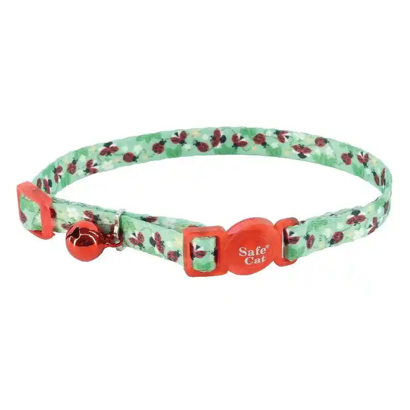 SAFE CAT Funky Floral Collar 5/8"x18"-funky Floral by Coastal Pet Products