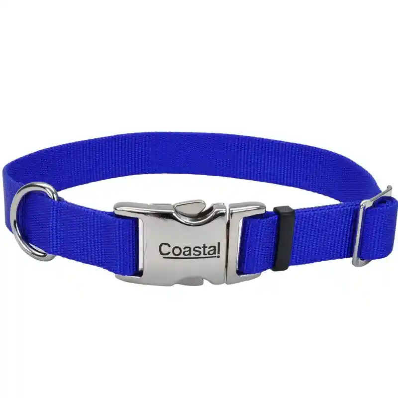 5/8" Adj Metal Bkl Clr Blue