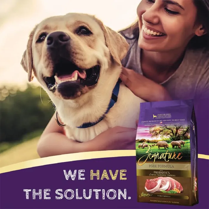 Zignature Pork Ingredient Formula Gf 25-lb