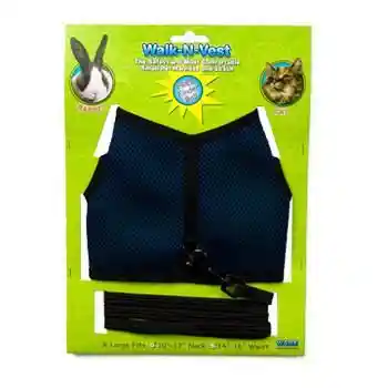 Walk N Vest Xlg W/Leash