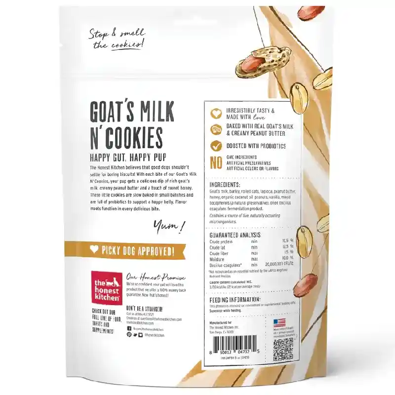 Thk Goat Milk N Cookies PB Honey