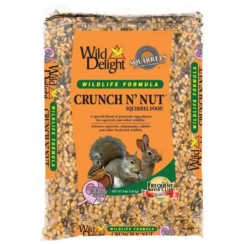 Wild Delight Crunch N Nut Squirrel Food 8 Lbs