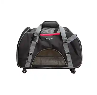 Wheeled Comfort Carrier - Black And Grey