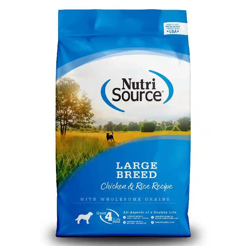 Large Breed Chicken and Rice Recipe,  26 lb