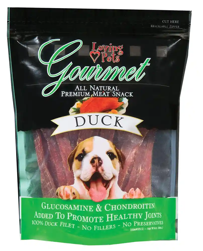 Gourmet Duck Jerky Treats 6oz