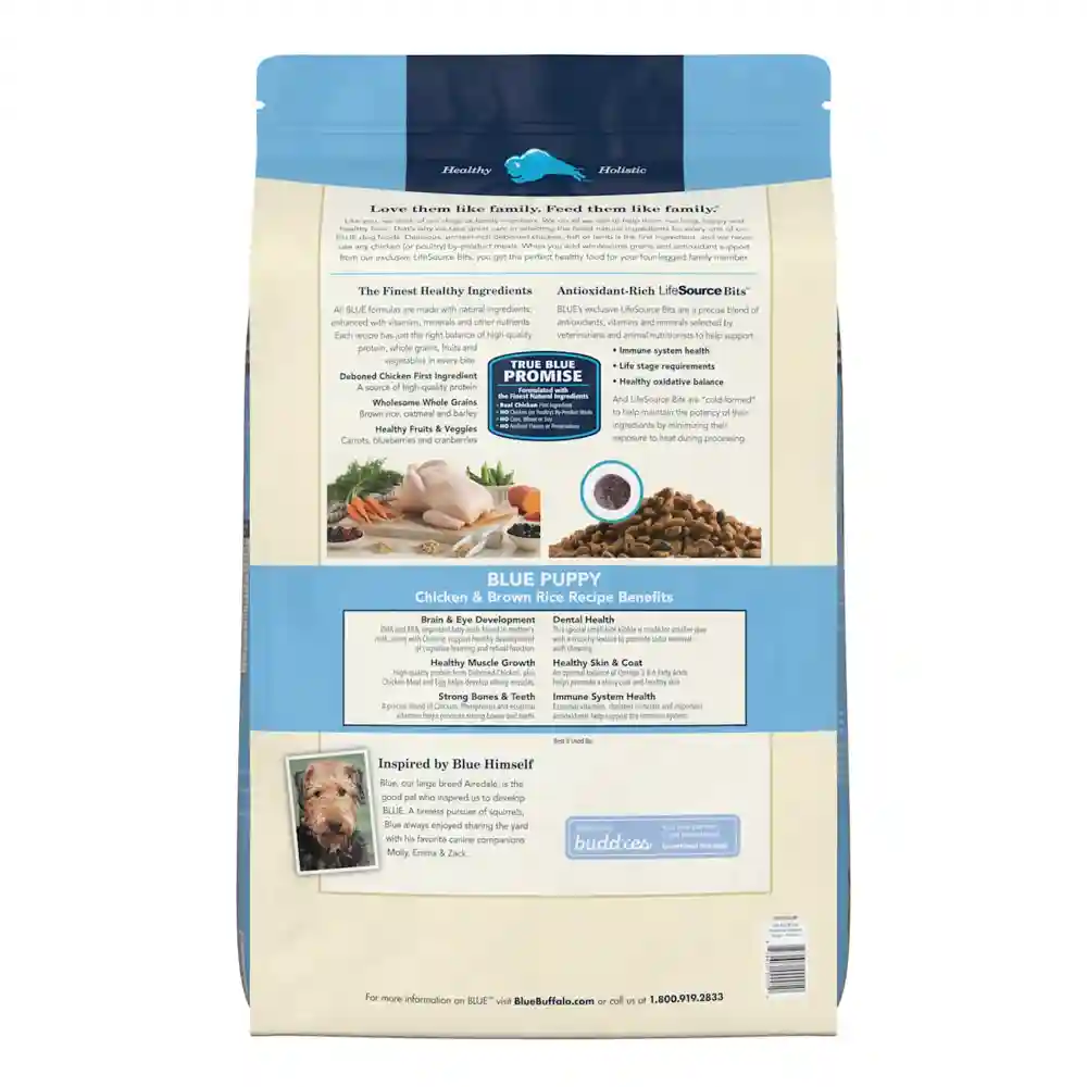 Blue Puppy Chick Rice 30lb