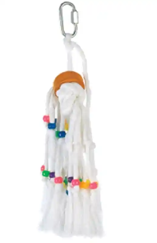 Lw Junglewood Sm Rope Tassle