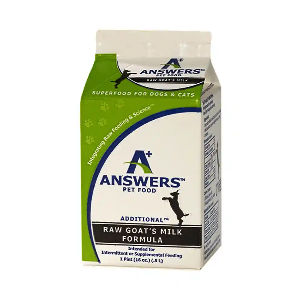 Answers Additional Raw Goat Milk 16z