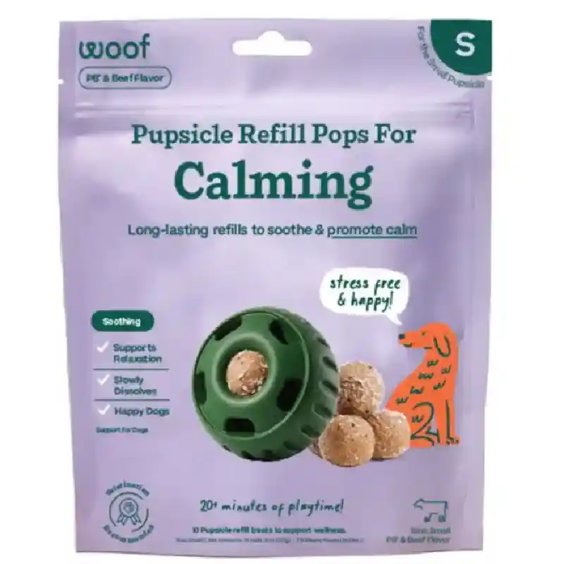Woof Dog Treat Lick Mat Lickmix Calming 5.5oz
