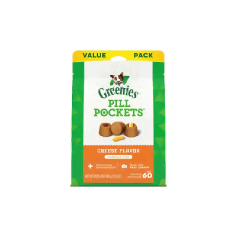 Pill Pockets Cheese Cap 15.8oz