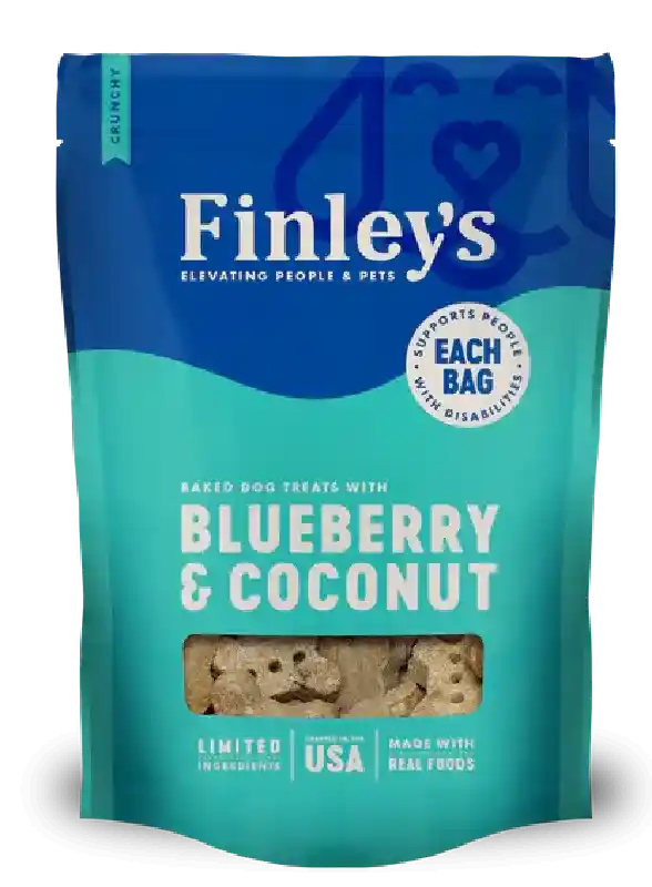 Finleys Blueberry Coconut Biscuits 12oz