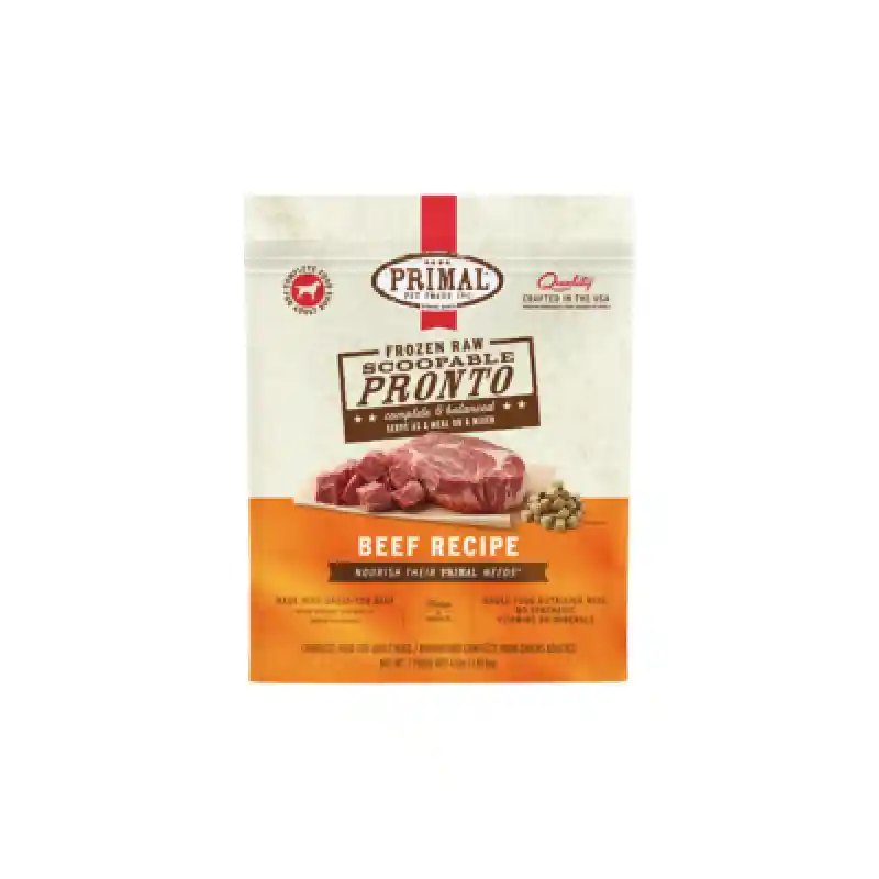 Primal Pronto Beef K9 4lb