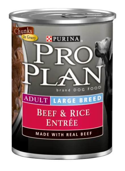 Pro Plan Adult Large Breed Beef And Rice - 13oz