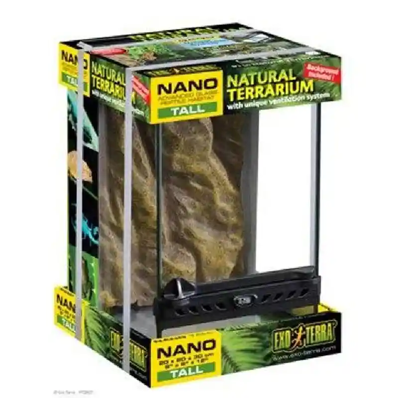 Exo Terra Glass Terrarium 8x8x12