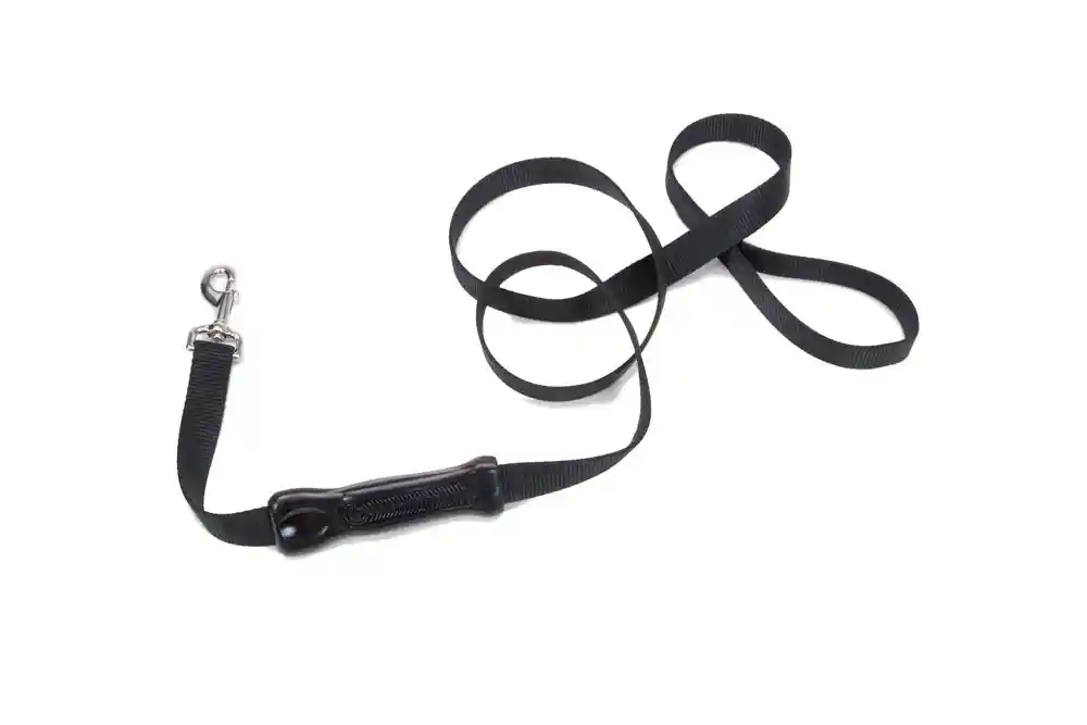 Control Handle Dog Leash Blk 1"X06'