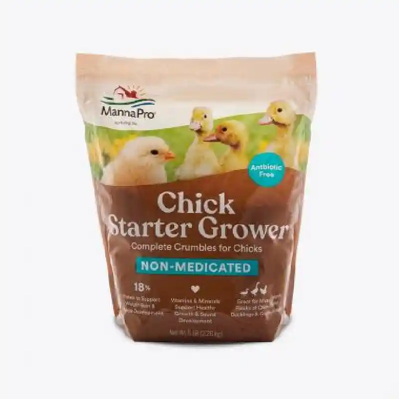 Chick Starter Grower Non-Medicated Crumbles 5lbs