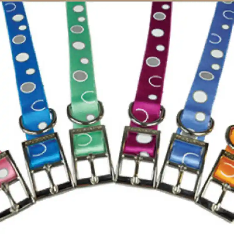 Valhoma Collar 1" x 16" Bubbles Orange by Valhoma