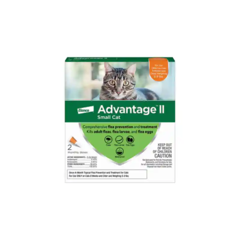 Advantage Ii Cat Orange 2pk -9