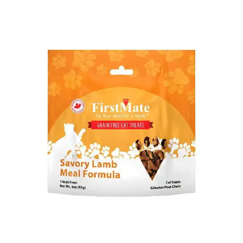 Firstmate Cat Treats Lamb LID 3oz