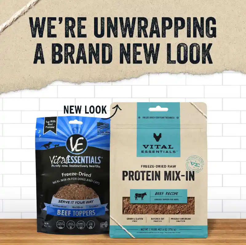 Freeze-dried Raw Protein Mix-in Beef Recipe Ground Topper For Dogs - 6oz