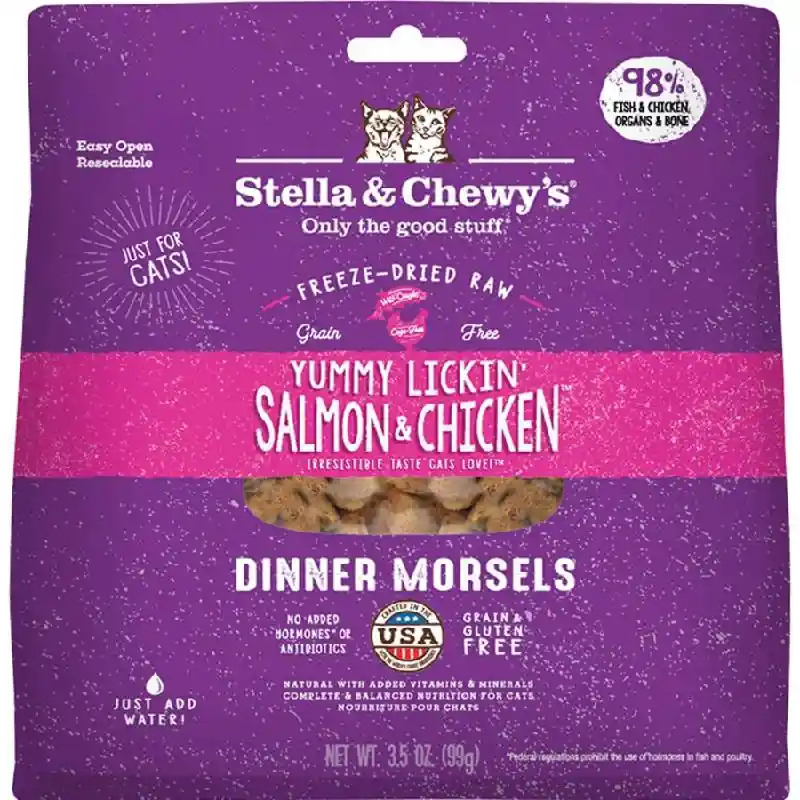 Stella Cat FD Salmon Chicken 3.5oz