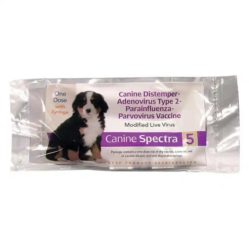 Canine Spectra 5 - 1 dose with Syringe
